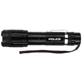 POLICE Stun Gun 1159 Metal Rechargeable with LED Flashlight