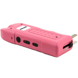 Police Stun Gun 628 Rechargeable Alarm Taser Flashlight Pink